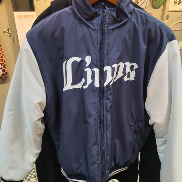 [M] 일본 라이온즈 베이스볼 자켓 