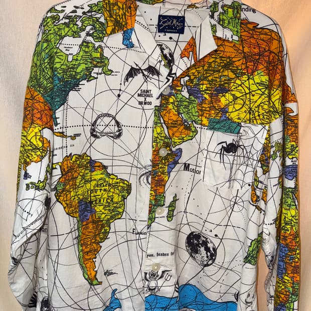 Saint Mx6 x Dr.Woo 파자마 셔츠 M