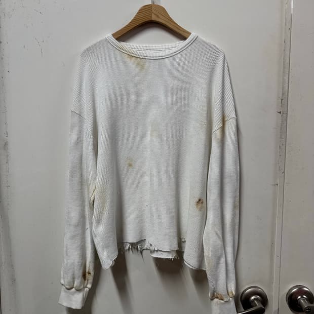 빈티지 와플 레이어드 긴팔(자체제작)