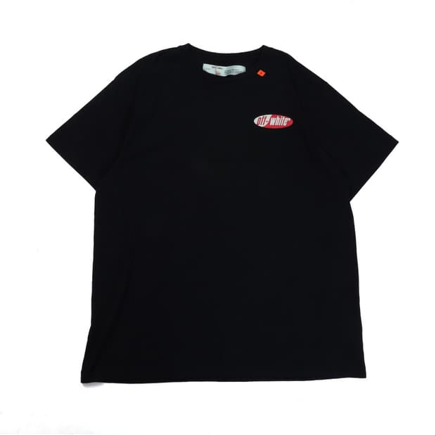 오프화이트 Off-White Split Logo T-Shirt