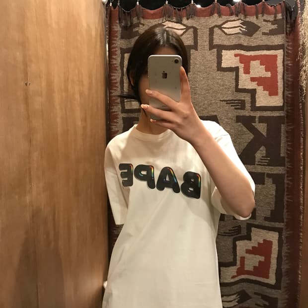 베이프 A BATHING APE Multicolor Logo Tee