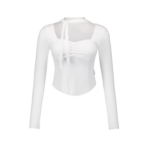 포어링 발렌타인 타이 탑 M