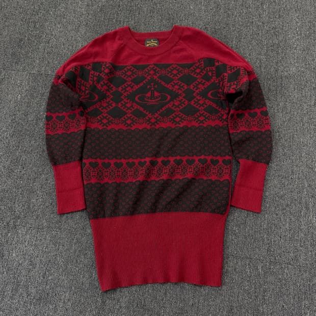 비비안웨스트우드 니트 원피스