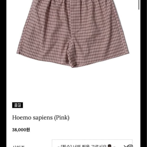 빨간줄 빨간스쿨 사피엔스 팬티