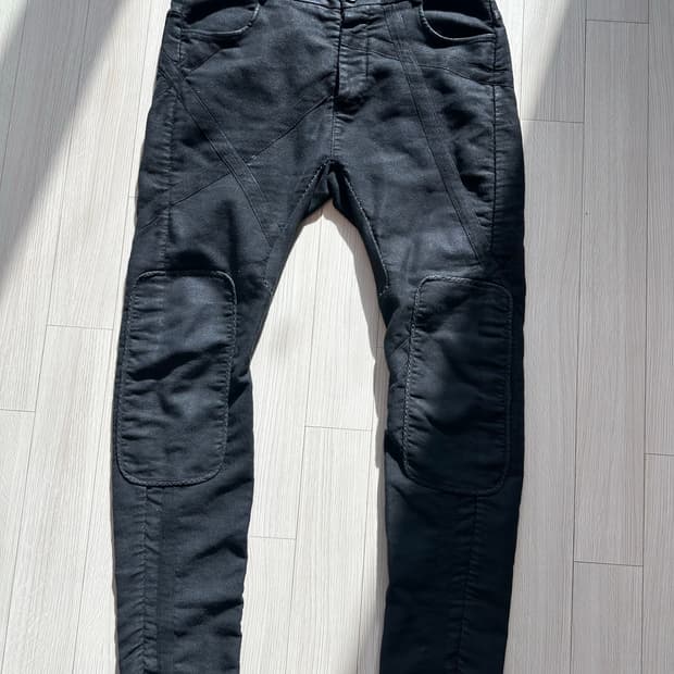 마스나다 수소봉제 코튼 왁스 팬츠