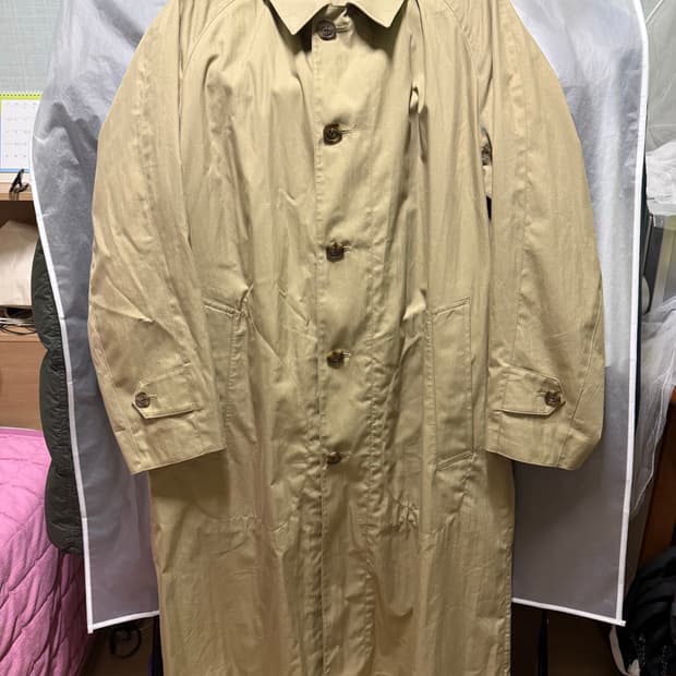 유니클로 트렌치코트 L