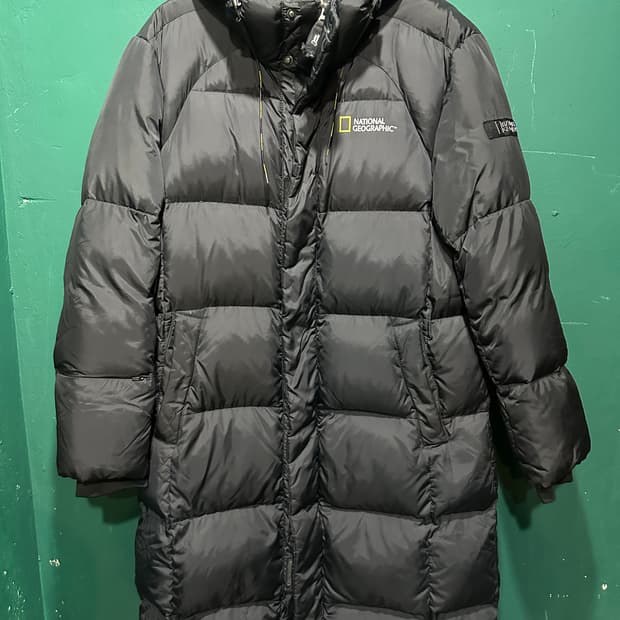 네셔널지오그래픽 롱패딩 XL