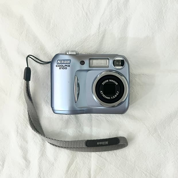 Nikon coolpix2100 니콘 쿨픽스2100 블루 디카 