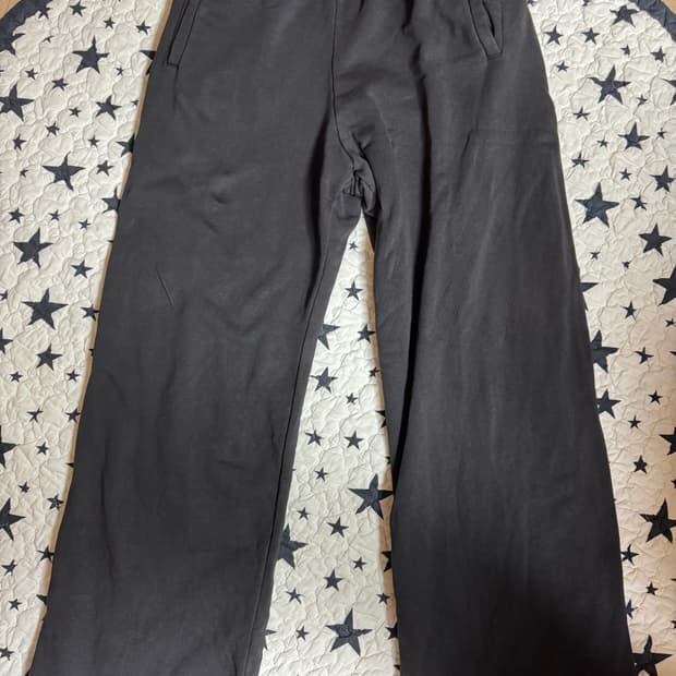 이지갭 더블 레이어드 헤비 스웨트팬츠