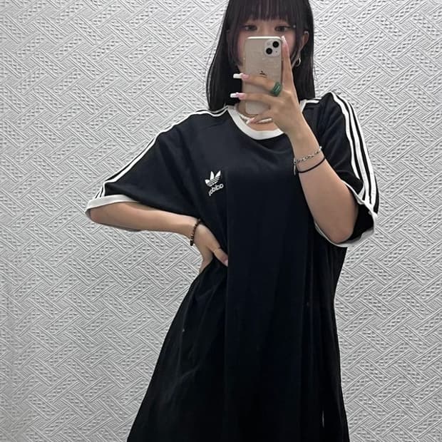 아디다스 아디컬러 클래식 3S 빅사이즈 반팔티 2XL C13817