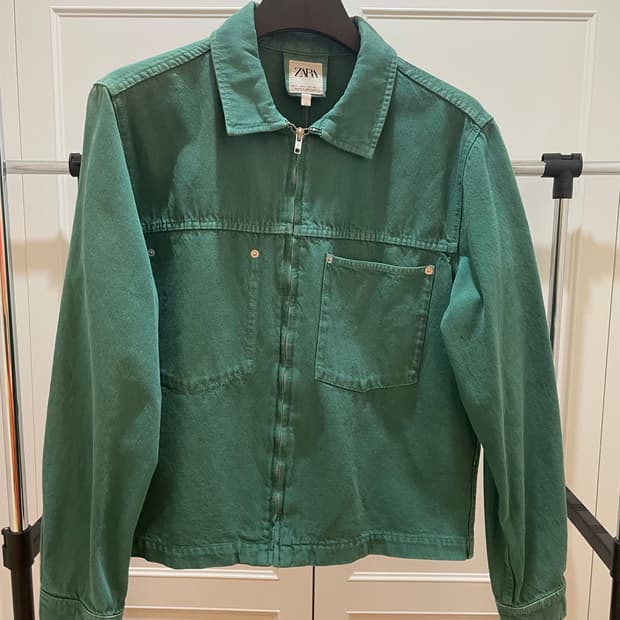 [미사용] ZARA 데님 셔츠 자켓 L