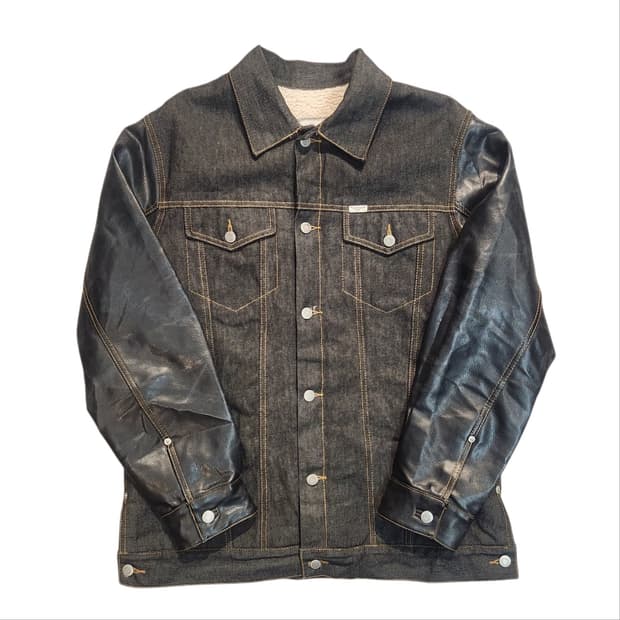 Core fighter 양털 데님 자켓 (L)