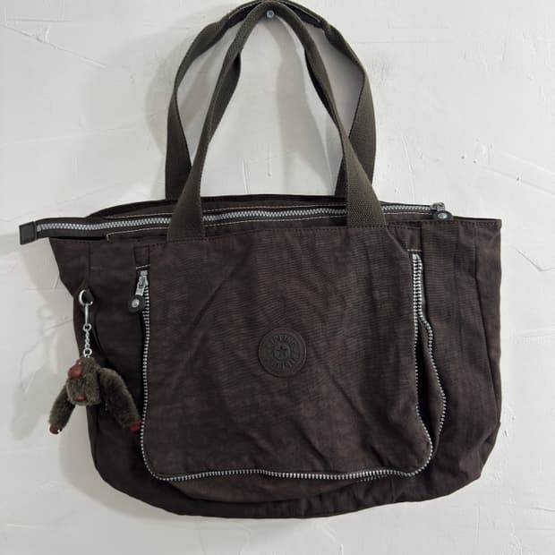 kipling brown bag
