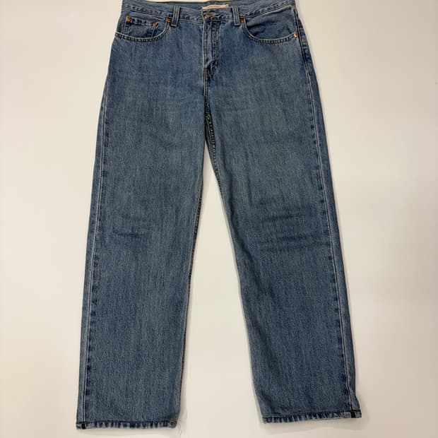 (29) LEVIS 리바이스 빈티지 로우 프로 스트레이트 연청 데님 팬츠