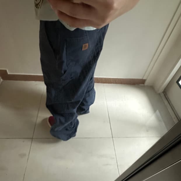 칼하트 덩가리핏 네이비