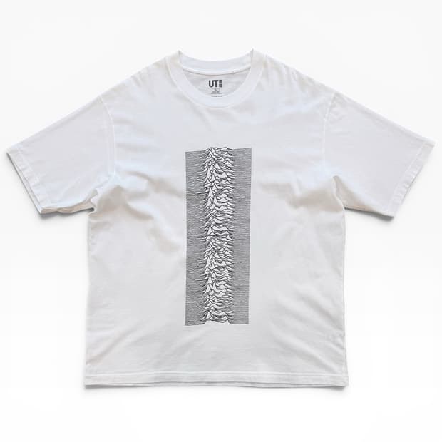 조이 디비전 UNKNOWN PLEASURES UT 밴드 티, XL