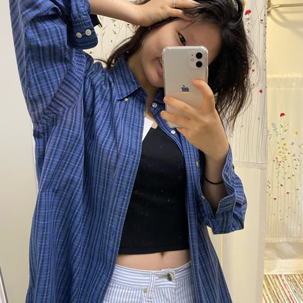 폴로 랄프로렌 체크 셔츠 (Man XL) AB0296