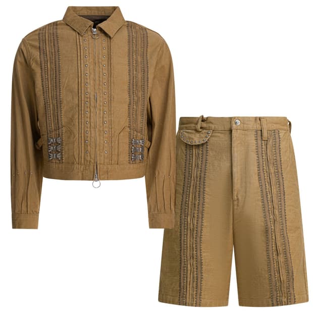 Kapital 캐피탈 스터드 자켓 팬츠 세트