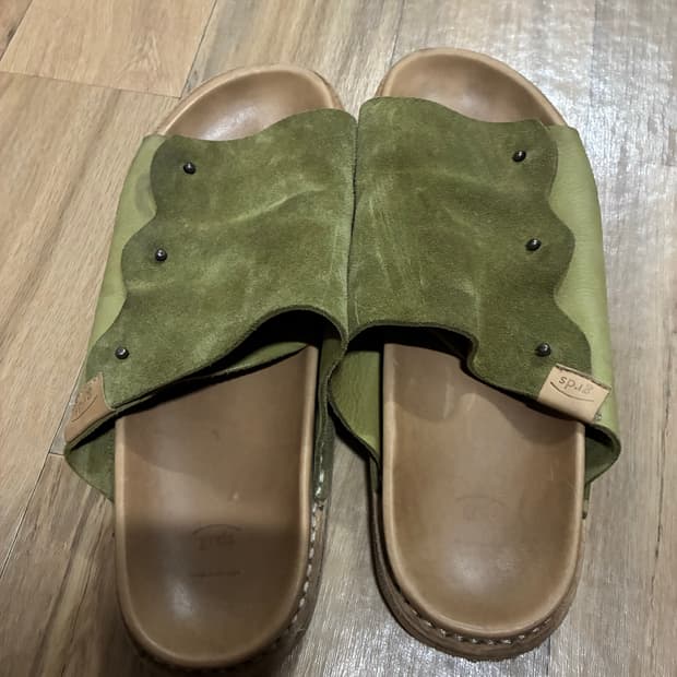 [상태 좋음] grds 그라더스 슬라이드 04 모스그린