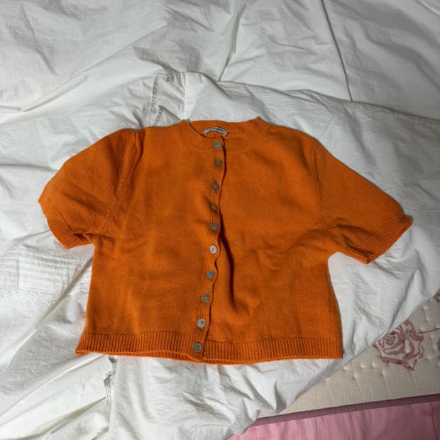 Gimaguas 반팔니트 S 오렌지니트 