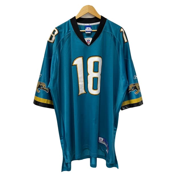 리복 NFL 잭슨빌 재규어 럭비 져지 유니폼 4XL