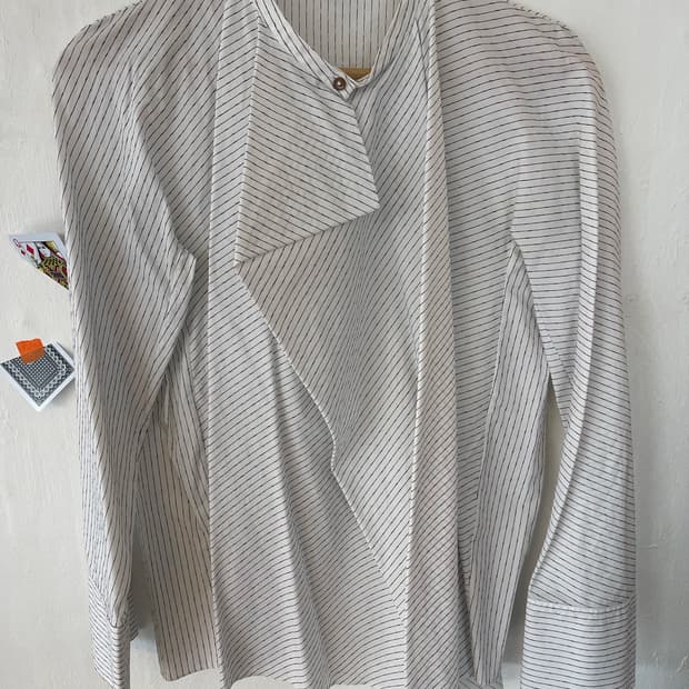 LEMAIRE 스트라이프 셔츠