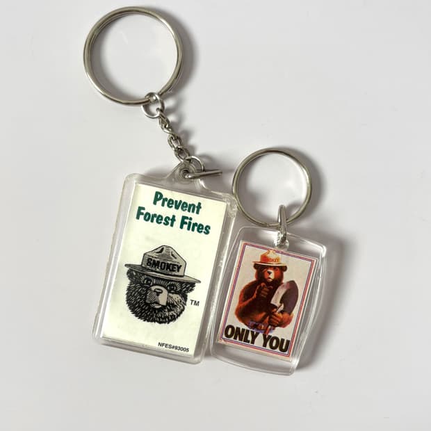 스모키베어 키링2종