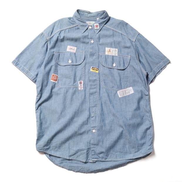 Barbras Shirts Patch Work  Half shirt