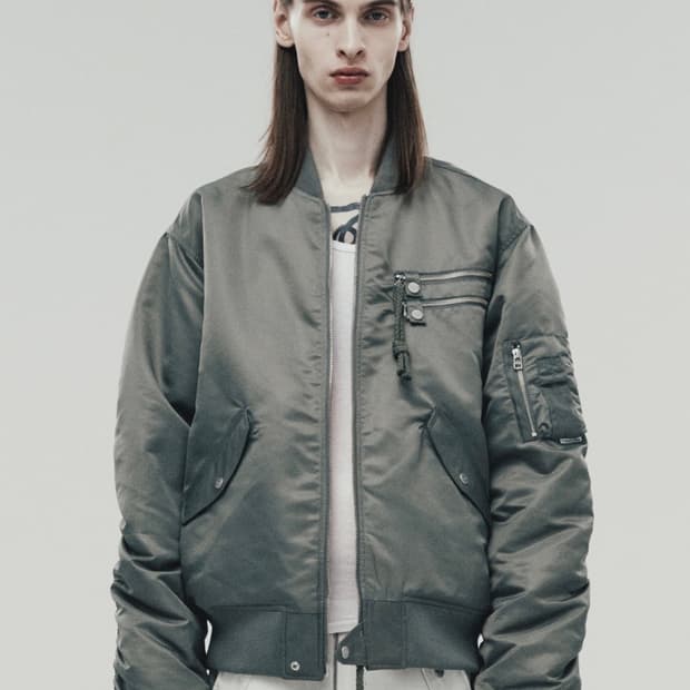 더바이닐하우스 ma-1 리버시블 항공점퍼