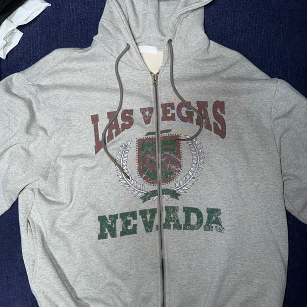 빈티지 후드집업 