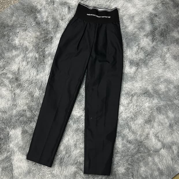 알렉산더왕 하이웨스트 캐롯팬츠 블랙 0