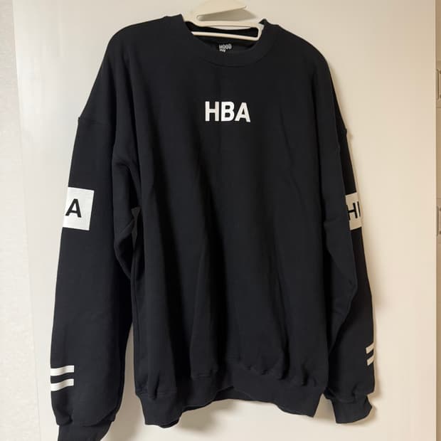 hood by air 맨투맨 판매합니다