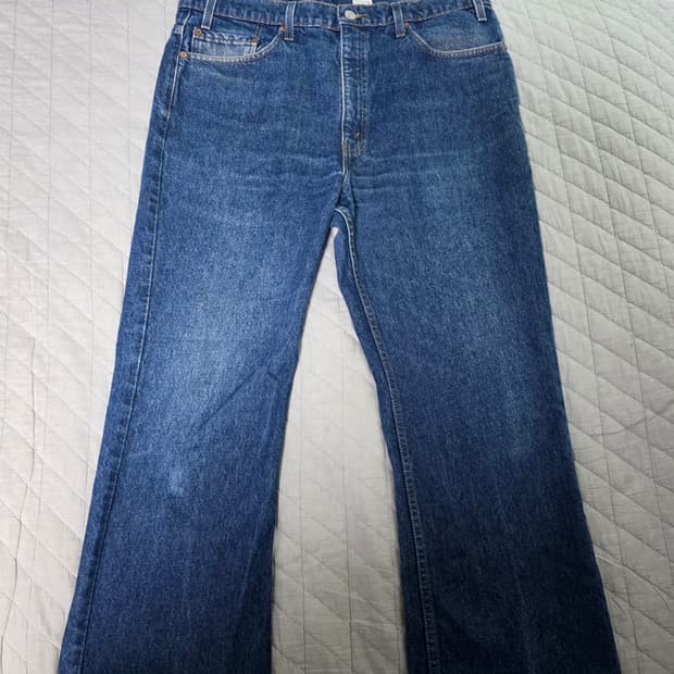 [38X30] 90s 빈티지 리바이스 517 부츠컷 데님 인디고 1