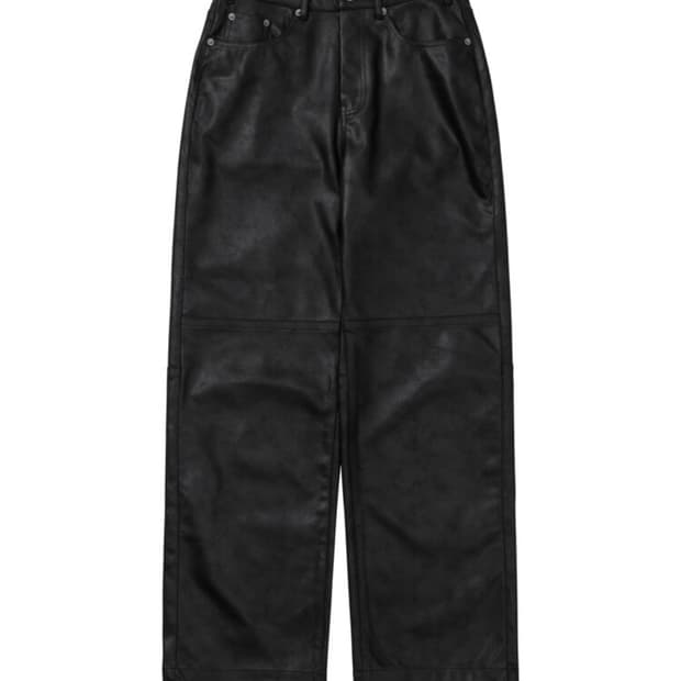 웰빙익스프레스 레더 팬츠 