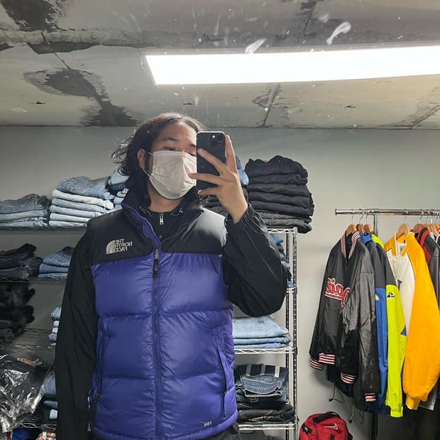 XL) 노스페이스 눕시700 패딩 베스트