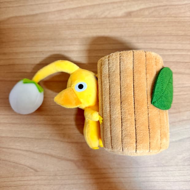 닌텐도 피크민 옐로 인형 수납함