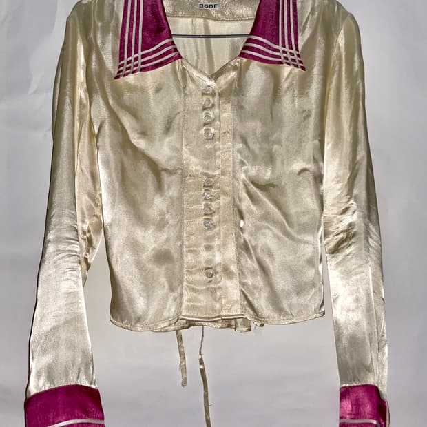 BODE 세인트 크로스해치 셔츠