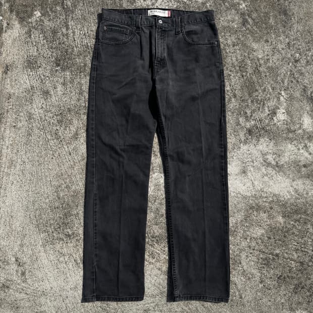 [34] 리바이스 505 블랙 데님 팬츠