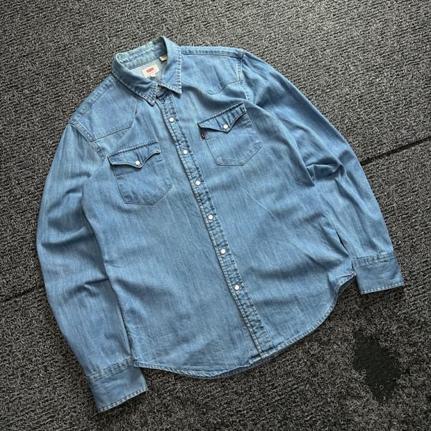 리바이스 아메카지 웨스턴 데님 셔츠 3144