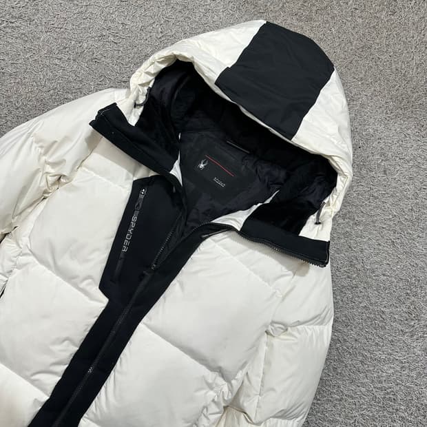 [90-95] 스파이더 덕다운후드패딩