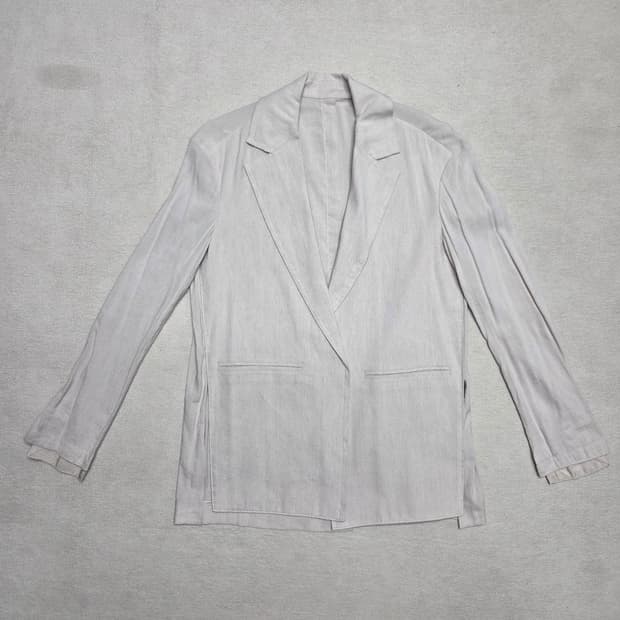 김서룡 린넨 혼방 자켓