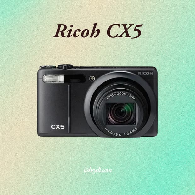 (장원영!) 리코 cx5(ricoh CX5) 블랙