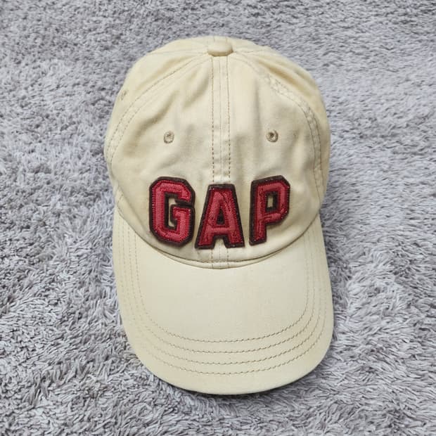 빈티지 GAP 베이지색 볼캡 (1969) 새제품급