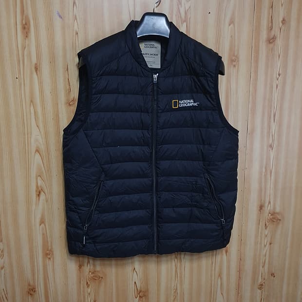 네셔널지오그래픽 구스다운 패딩조끼 105