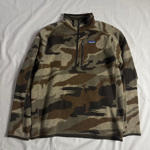 Patagonia 파타고니아 카모 베터 스웨터 플리스 L