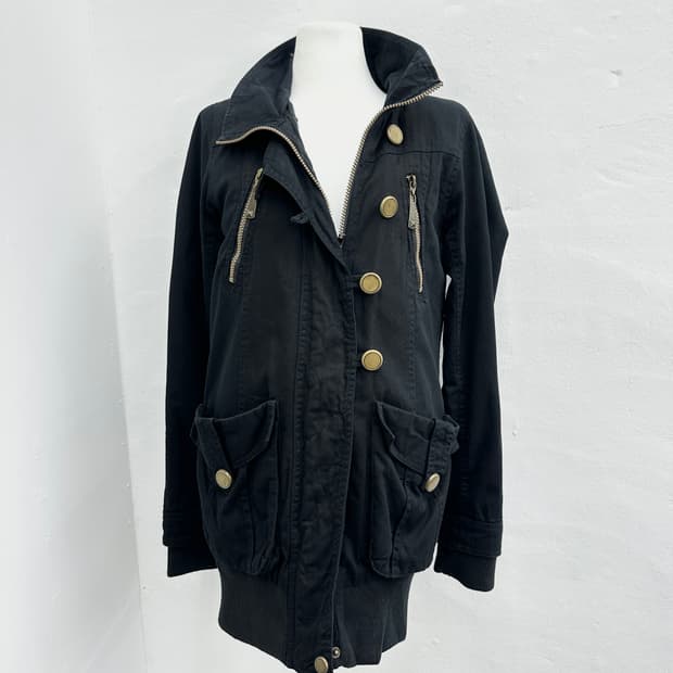 Ozoc multi pocket grunge jacket