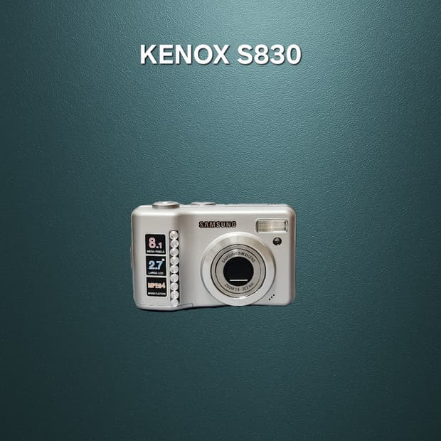 [AA 건전지] 삼성 케녹스 S830 디지털카메라