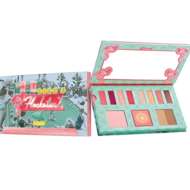 [새제품]베네피트 파티 라이크 어 플록스타 메이크업 팔레트 블러셔 아이섀