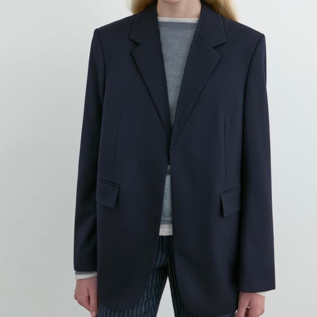 알테 클래식 울 자켓 (네이비)