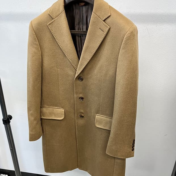 95) 폴스튜어트 카멜 캐시미어100% 코트 